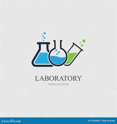 Vector Illustration of Lab Logo Design Template Stock Vector - Illustration of vector, medical ...