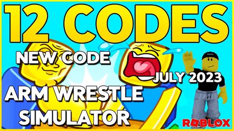 💪NEW CODE 💪 12 WORKING CODES for ARM WRESTLE SIMULATOR Roblox in July ...