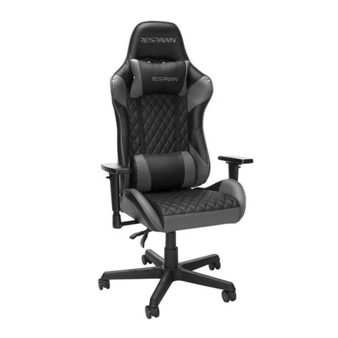 RESPAWN 100 Racing Style Gaming Chair, in Gray (RSP-100-GRY) - Walmart ...