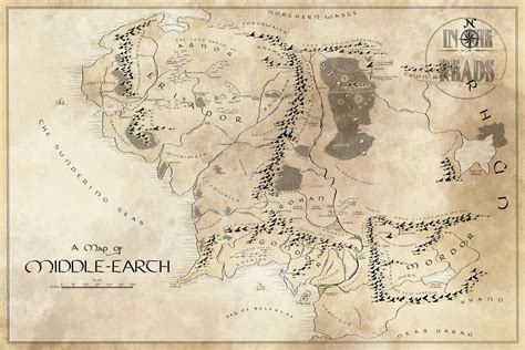 High Resolution Map Of Middle Earth Lotr Printable Lo - vrogue.co