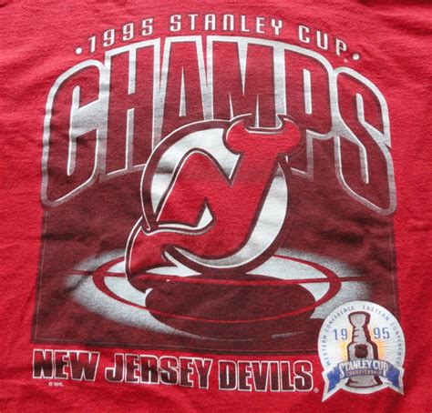 vintage 1995 New Jersey Devils Stanley Cup by PolycoVintage