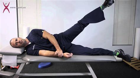 Gluteus Medius Stregthening Exercise - YouTube