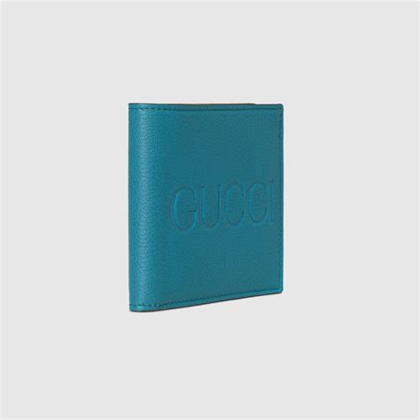 Wallet with embossed Gucci logo - Gucci Replica