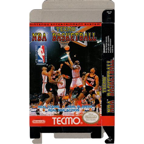 Nintendo NES Box for Tecmo NBA Basketball For Sale | DKOldies