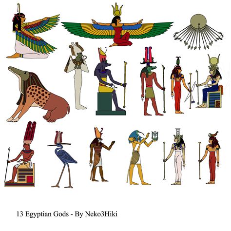 Ancient Egyptian Gods And Goddesses List | Ancient egyptian gods ...