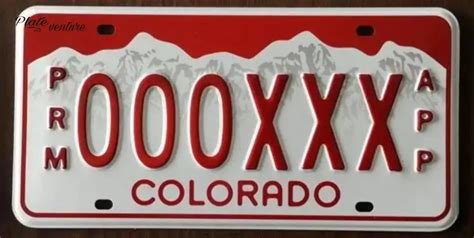 What Does A Red Colorado License Plate Mean?