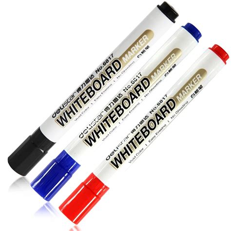 stationery Lackadaisical single head erasable whiteboard marker pen display board pen white ...