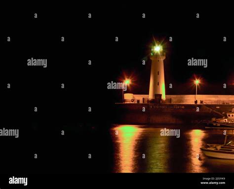 Donaghadee Lighthouse, Northern Ireland Stock Photo - Alamy