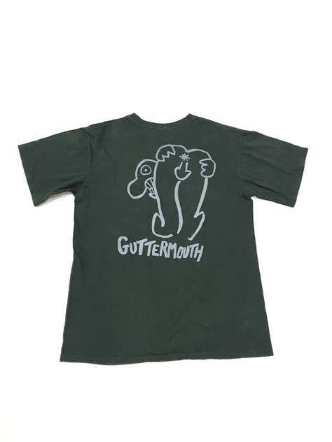 Band Tees × Rock T Shirt × Vintage VINTAGE 1990s GUTTERMOUTH SHIRT ...