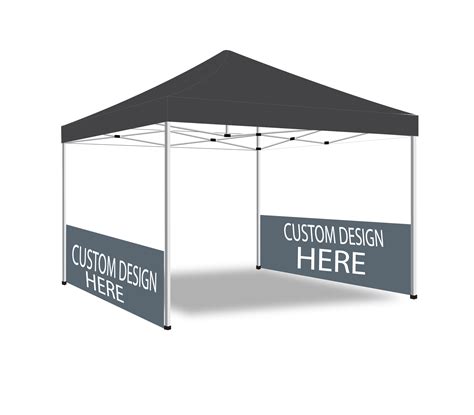 Vendor Tent Quarter Walls – Self Promo US