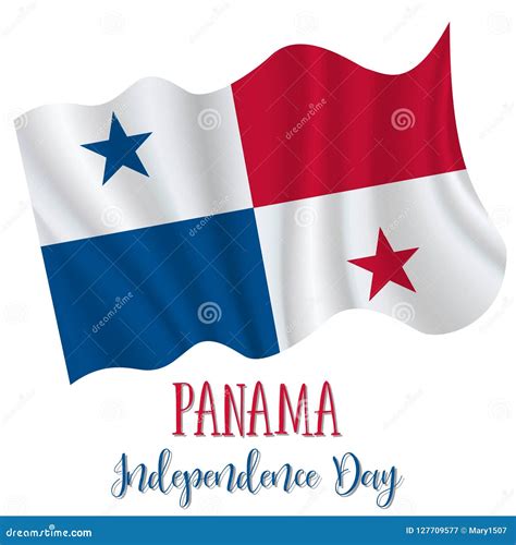 3 November, Panama Independence Day Background Stock Vector ...