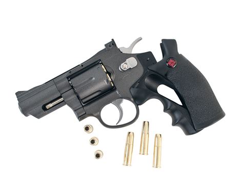 Refurbished 357 Snub Nose Co2 4.5mm Airgun Pistol Revolver, 6 Shot – Man Store Inc.