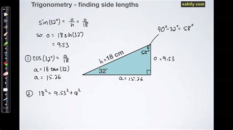 Right-triangle trigonometry - Basic - YouTube