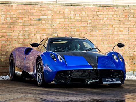 2016 Used Pagani Huayra | Blu Francia With Exposed Carbon Fibre