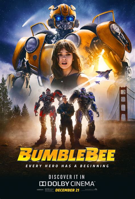 Dolby Cinema reveals new exclusive Bumblebee Movie poster - Transformers