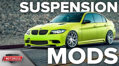 3 Must Have Suspension Mods for the E90 / E92 BMW 335i - YouTube