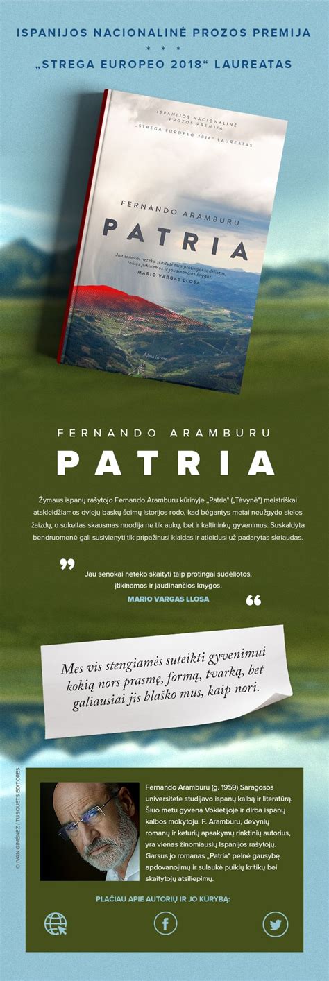 Fernando Aramburu 'Patria' | Book presentation, Books, Travel