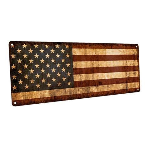 Rustic Metal Flag - Etsy