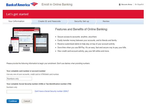 Bank Of America Online Banking - Sign up, Sign in, Get help - CashProf