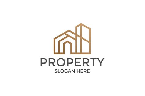 modern style property design logo 12019106 Vector Art at Vecteezy