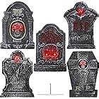 Amazon.com : NIGHT-GRING Yard Signs for Halloween Props Decorations Outdoor | 6 Pack Track-or ...