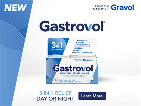 Fast, Effective Nausea Relief I GRAVOL™