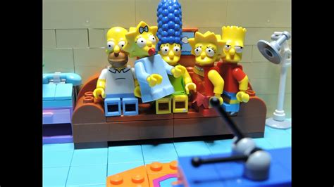 "The couch gag special" Lego Simpsons animation - YouTube