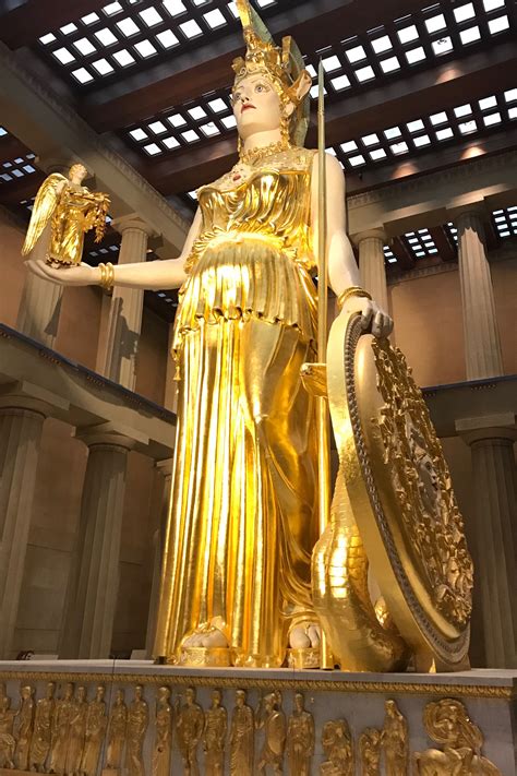 Athena statue in The Parthenon Museum in Nashville TN | Weekend in nashville, Nashville vacation ...