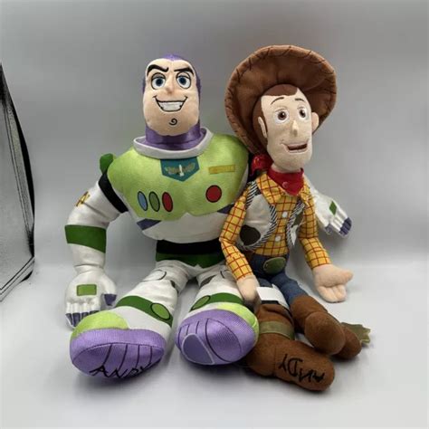 DISNEY PIXAR TOY Story Woody & Buzz Lightyear Official Plush Soft Collectables £15.99 - PicClick UK