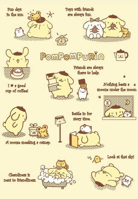 Pompompurin:) … | Hello kitty characters, Sanrio hello kitty, Hello ...