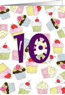 10th Birthday Invitations from Greeting Card Universe