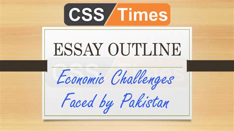 Essay On Economy Of Pakistan – Telegraph