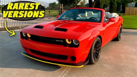 Rare & Limited Edition Dodge SRT Hellcats - Euro Charger, Convertible ...