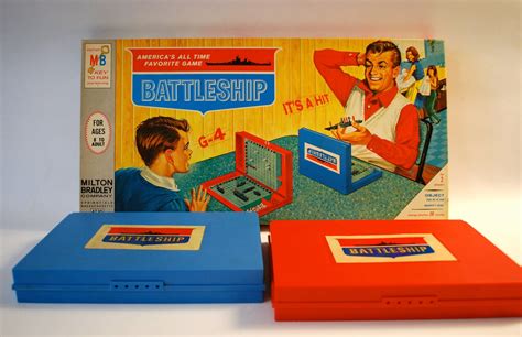 Vintage Battleship Board Game by Milton Bradley by WonderlandToys