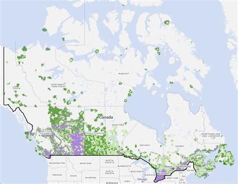 Canada Cellular Coverage Maps Compared - Cellular Maps.com