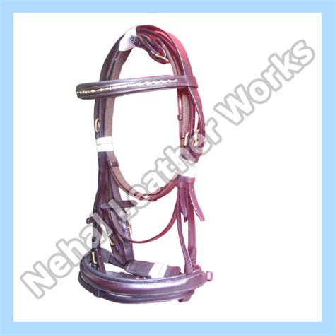 Leather Horse Bridle Manufacturers, Leather Horse Bridle Suppliers Exporters