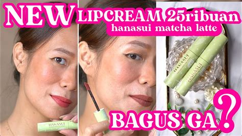 hanasui matcha latte edtion-review swatches tanpa base makeup ...