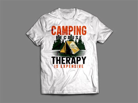 Camping T-shirt Design :: Behance