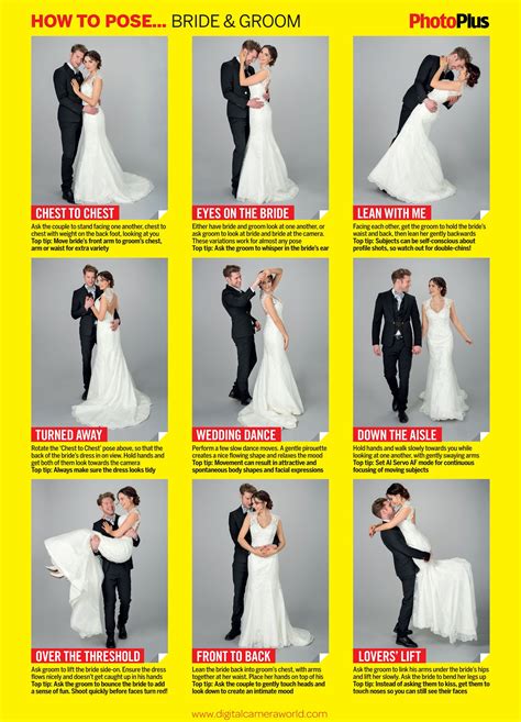 Free wedding poses cheat sheet 9 classic pictures of the ... - Saiin Ahmadnur