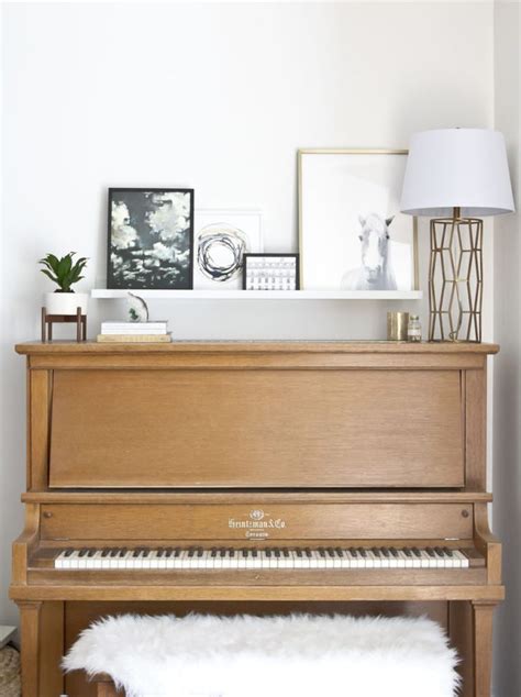 Piano Styling 101 | Piano room decor, Cheap living room furniture ...