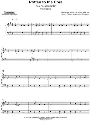 "Rotten to the Core" Sheet Music - 4 Arrangements Available Instantly ...