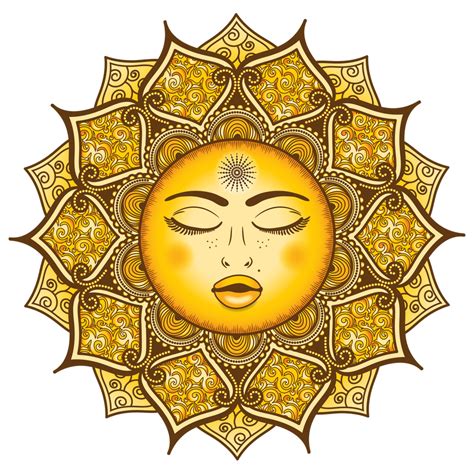 Mandala Sun And Moon Designs - vrogue.co