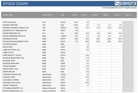 6+ Stock Management Templates In Excel - Excel Templates