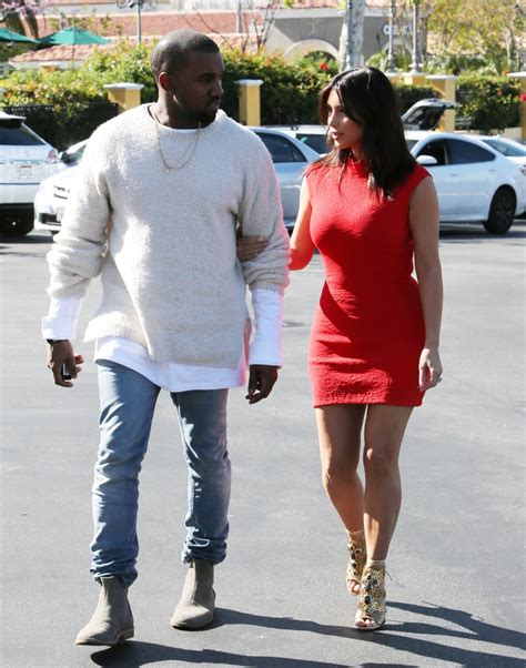 Kim Kardashian and Kanye West See a Movie Together | Photos | POPSUGAR ...