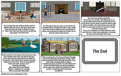 Hansel and Gretel Storyboard by 13c9a89f