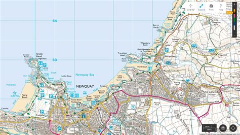 newquay-cornwall-os-map-2 - UK Landscape Photography