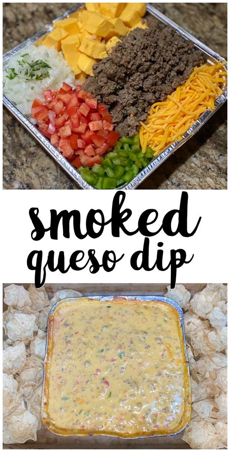 Smoked/Campfire Queso Dip | Smoked food recipes, Campfire food, Pellet grill recipes