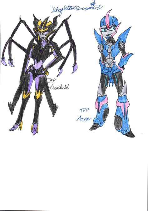 TFP Airachnid and Arcee by KingStarscreamG1 on DeviantArt