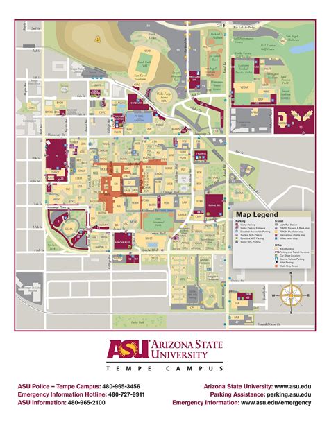 Asu Stadium Parking Map