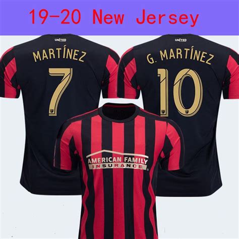 2021 New Atlanta United Soccer Jerseys 2019 2020 Pogba Nagbe Barco ...